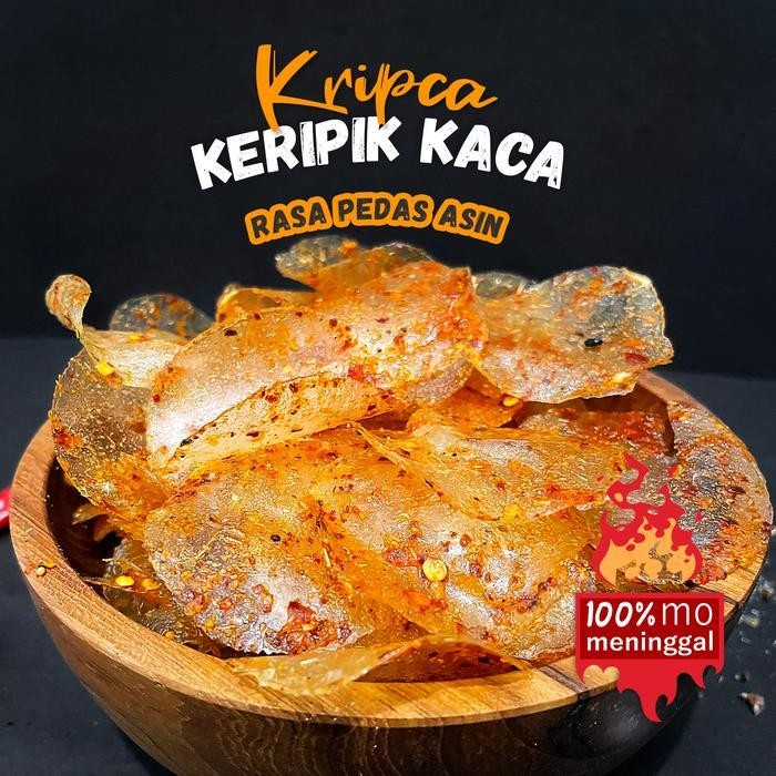 

CCF 250gr Kripca Pedas Gurih - Yasnack/Keripik Kaca/Cemilan/Food Snacks