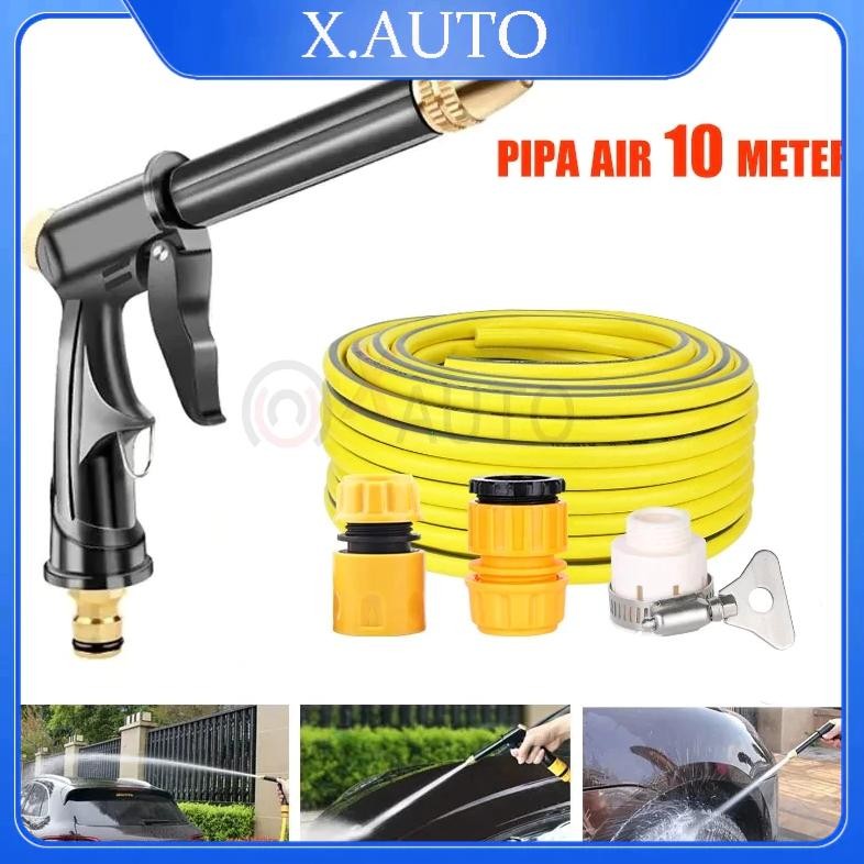 PROMO HEMAT- Pistol Air Penyemprot Tekanan Tinggi Mesin Cuci Mobil Nosel Pistol Penyiram Taman Mesin