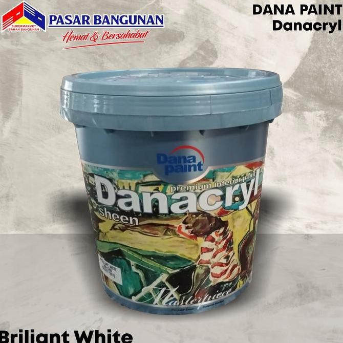 NEW CAT INTERIOR DANAPAINT DANACRYL SHEEN DANACRYL MATT BRILLIANT WHITE