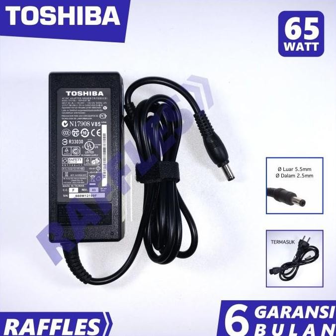 BEBAS ONGKIR - Adaptor Charger Toshiba Tecra Z50 Z50-A Z50-C