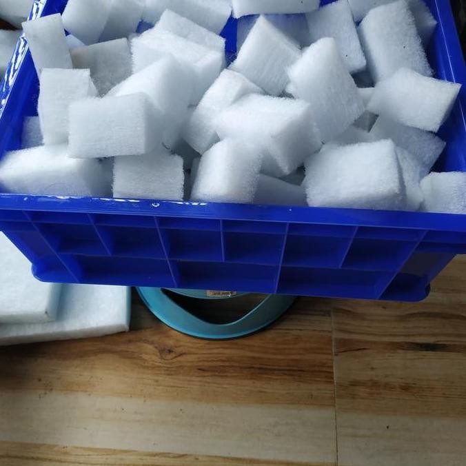 Tersedia Blok Dacron Filter Trickle Kecil & Kolam Koi Dakron Block