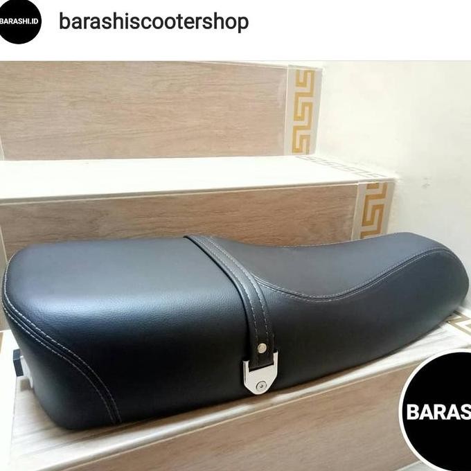 NEW jok vespa new px import rangka plastik model soft
