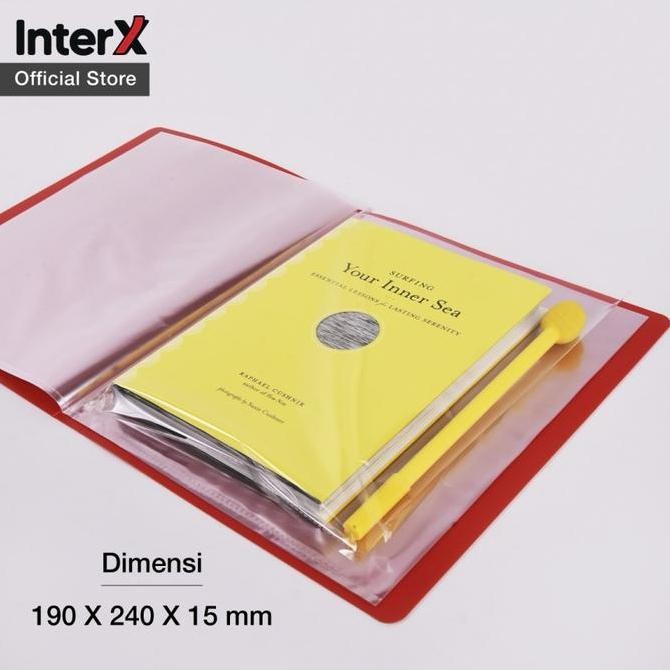 

NS Clear Holder A5 InterX 20 Lembar
