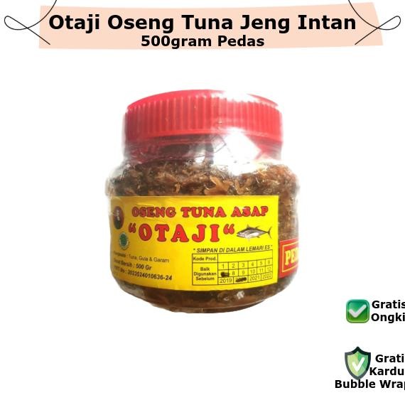 

Otaji Oseng Tuna Asap Jeng Intan Pedas Tidak Pedas 500Gr Free Bubble Terbaru