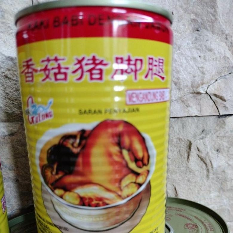 

Gulong Pork Leg With Mushroom / Kaki Babi Dengan Jamur 397 Gram Terbaru