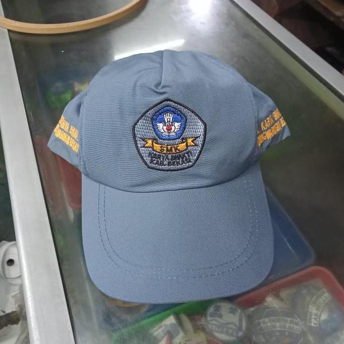(Allthebest) topi Seragam Costum logo sekolah sendiri