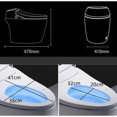 Smart Closet Toilet Europe Enchanting Luxury Otomatis Cover E009