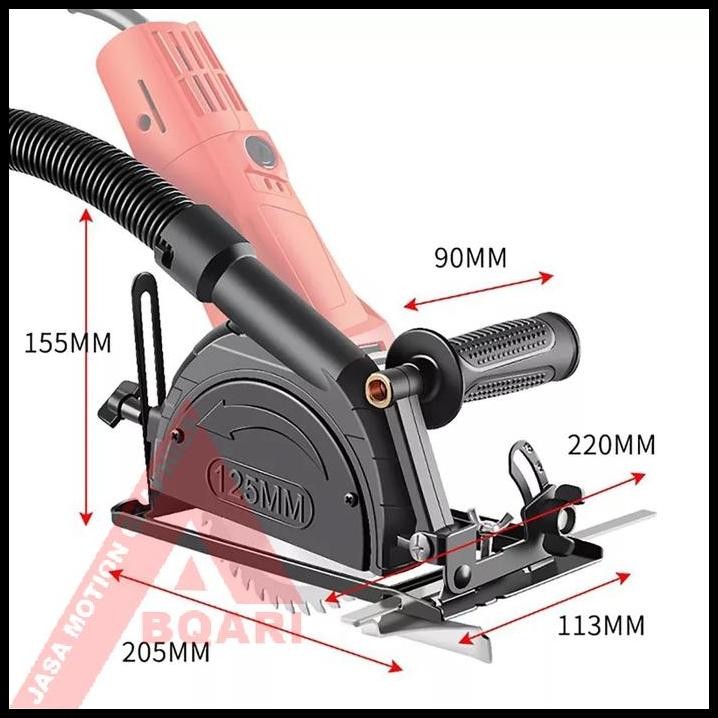 adapter gerinda sliding / gerinda to circular saw / dudukan gerinda