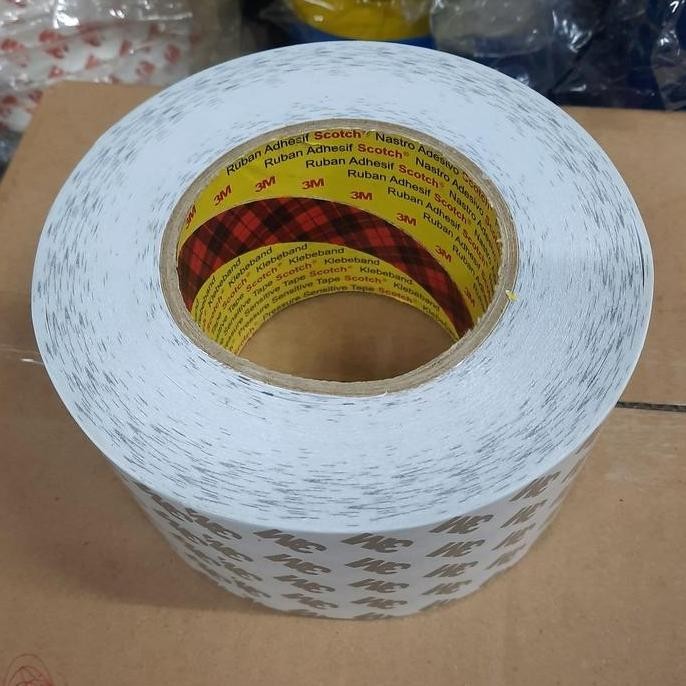 

3M DOUBLE TAPE TISSU 9075I UK 5CM X 50MTR ORIGINAL DAN TERPERCAYA