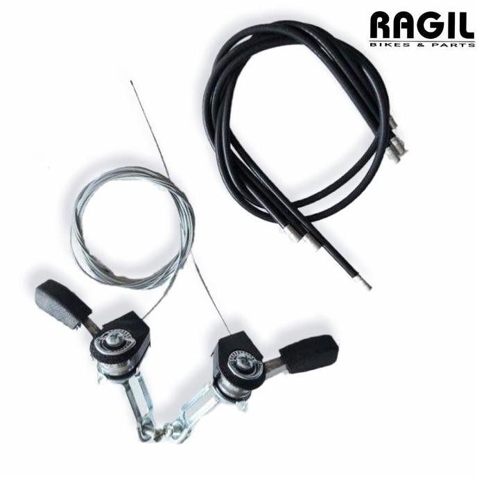 SHIFTER OPERAN GIGI 3 x 6 7 8 SPEED SEPEDA P JADUL VINTAGE JEMPOL