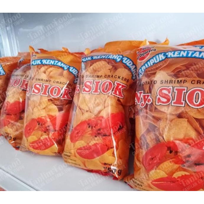 

Ny. Siok - Krupuk Kerupuk Kentang Udang Mentah 450Gr Pasti Ori