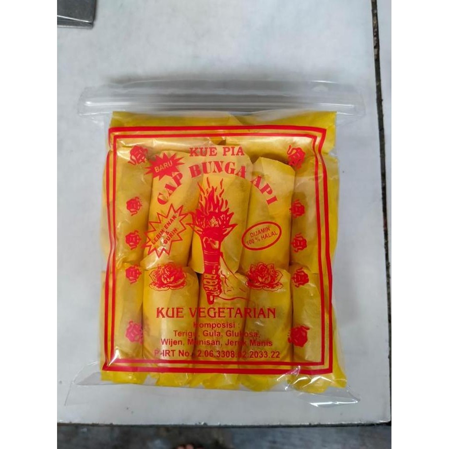 

Kue Pia Vegetarian Hiopia Cap Obor Stok Terbatas