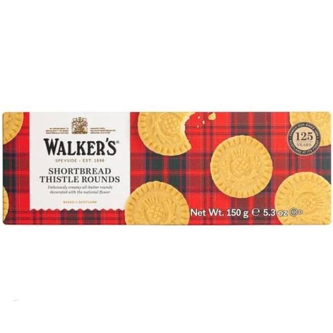 

Walkers Pure Butter Shortbread Rounds Biskuit Kue Kering Import Stok Terbatas
