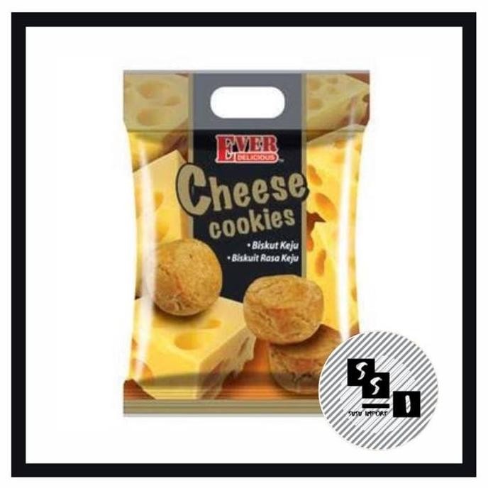 

Ever Delicious Cheese Cookies 350gr - Kukis Keju Lezat Stok Terbatas