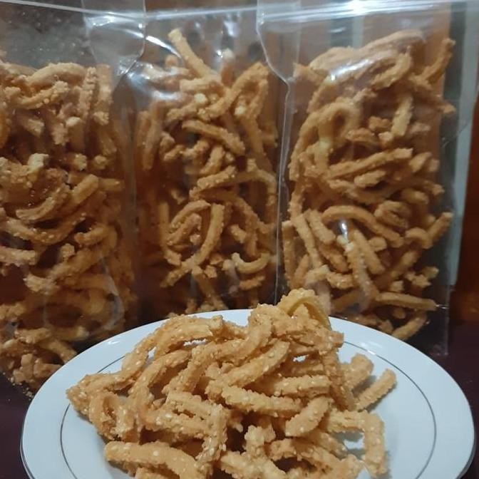 

Kue Akar Kelapa Wijen Manis Gurih 1kg Stok Terbatas