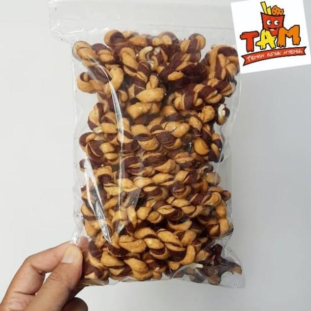 

Kue Tambang Untir Mandala 1kg - Tam Snack Cemilan Manis Renyah Stok Terbatas