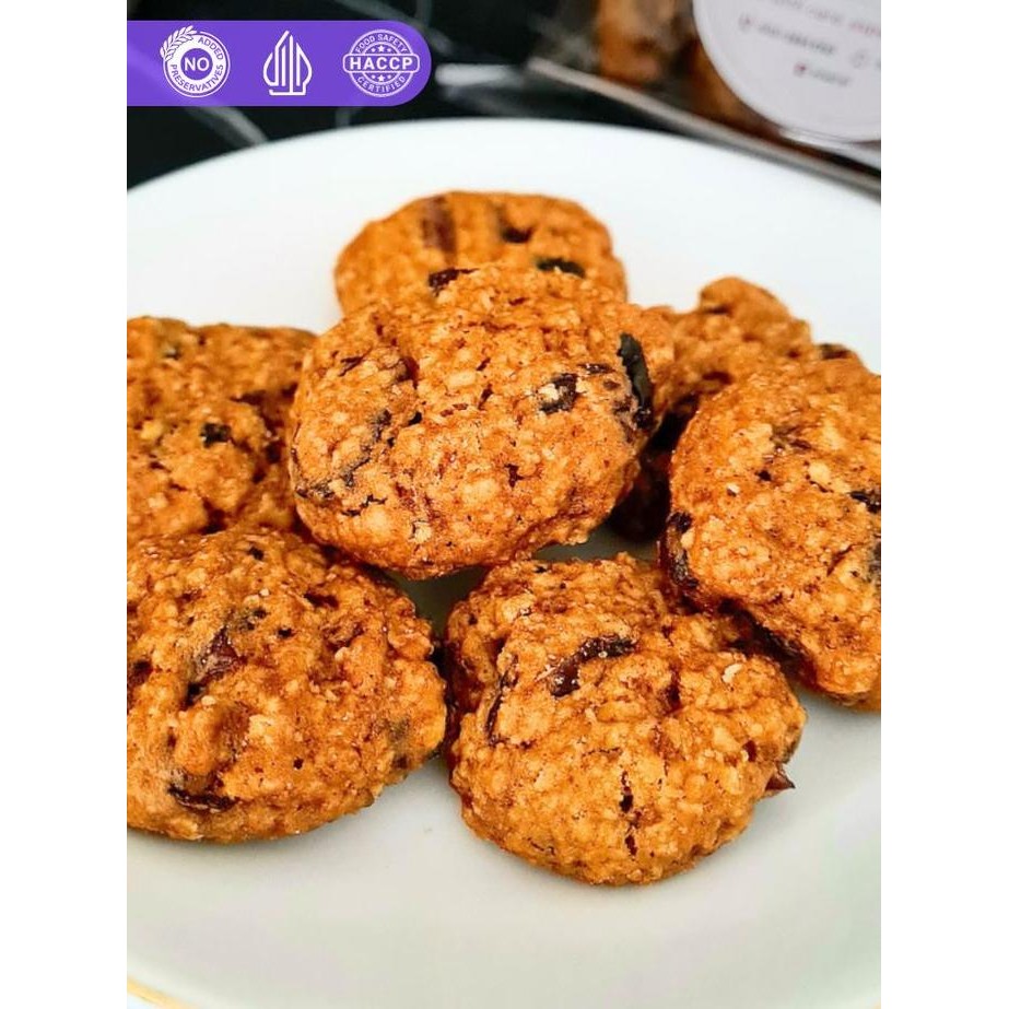 

MISOL Cranberry Oatmeal Cookies - Kue Sehat Oatmeal Buah Renyah Stok Terbatas