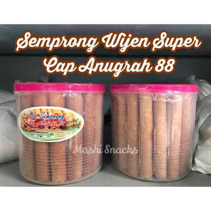 

Kue Semprong Wijen Super Anugerah 88 Asli Bangka Semprong Gulung Stok Terbatas