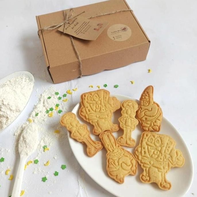 

Cookies DIY Kit Spongebob Box Kit Decoration Stok Terbatas