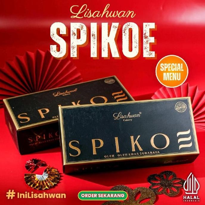 

Spikoe Surabaya Lisahwan Lapis Surabaya Premium Stok Terbatas