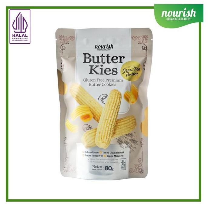 

Butter Kies Gluten Free Premium Grass Fed Butter Cookies 80gr Stok Terbatas