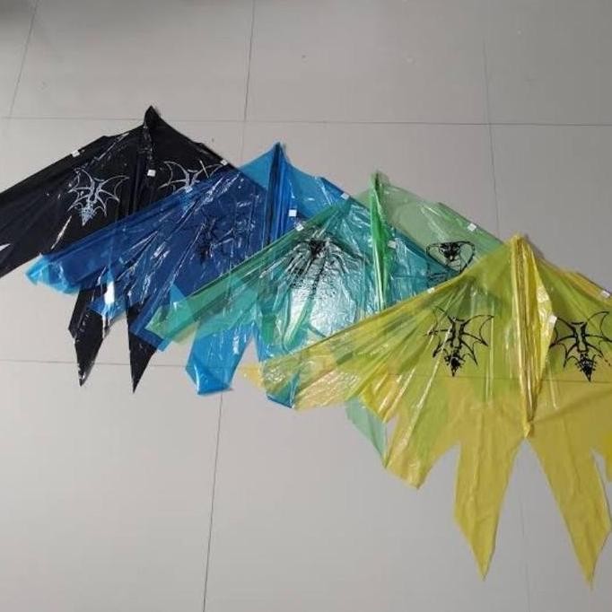 (Allthebest) layangan lowo,layangan inul,layangan pantai , layangan plastik , 1pak isi 10pcs