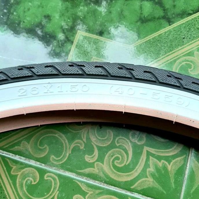 BAN LUAR SEPEDA 26x1.50 26 x 1.50 DELI TIRE SWALLOW HITAM LIS PUTIH POLYGON LOVINA CTB CITY BIKE