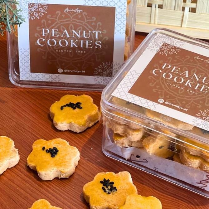 

Gluten Free Peanut Cookies Kue Kering Sehat Stok Terbatas