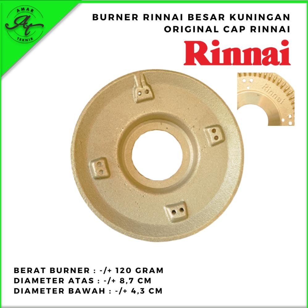 Trend - PAKET SPAREPART KOMPOR RINNAI TYPE RI 522 A, RI 602 A, & RI 712 A TATAKAN, TUNGKU, API LILIN