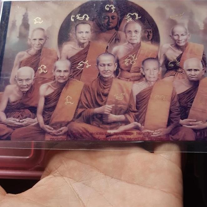 Promo Foto Maha Guru Agung Somdeto Dan Para Lung Pho Blessing Bhante Thai Ready