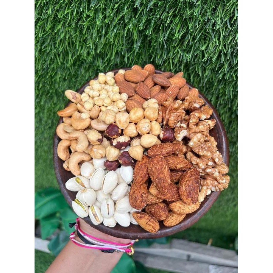 

Trail Mix 7 Kacang Mete Kacang Arab Almond Hazelnut Walnut Pistacio Almond Watermilk Terlaris