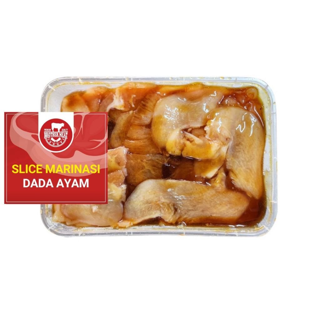 

Baru Slice Marinasi Dada Ayam 500gr, Brothermeatshop ~