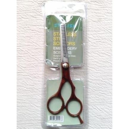 Gunting Rambut Sasak Zigzag Stainless