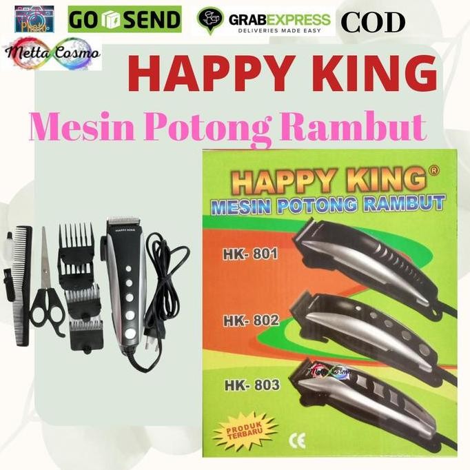 Happy King Mesin Potong Rambut Alat Cukur Rambut Hair Clipper Happy