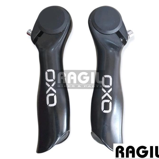 BAR END TANDUK STANG BE94 STIR HANDLEBAR ALLOY BAREND HITAM SEPEDA MTB FEDERAL