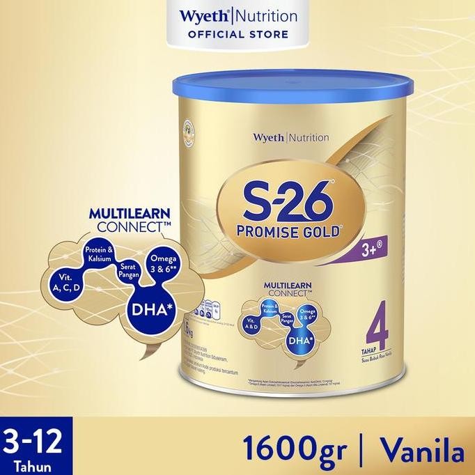 

S-26 PROMISE GOLD 1.6kg Susu Bubuk Formula Lanjutan - 8886472103140 vs