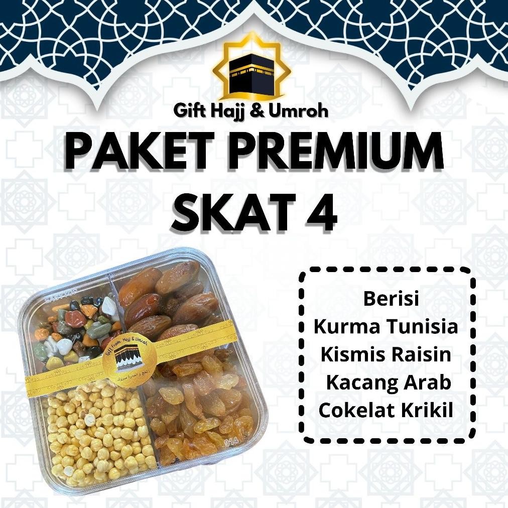 

Paket Oleh Oleh Haji Dan Umroh Premium Skat 4 | Oleh Oleh Haji Dan Umroh Paket Premium Skat Empat Kacang Kismis Coklat Kerikil Kurma Tunisia