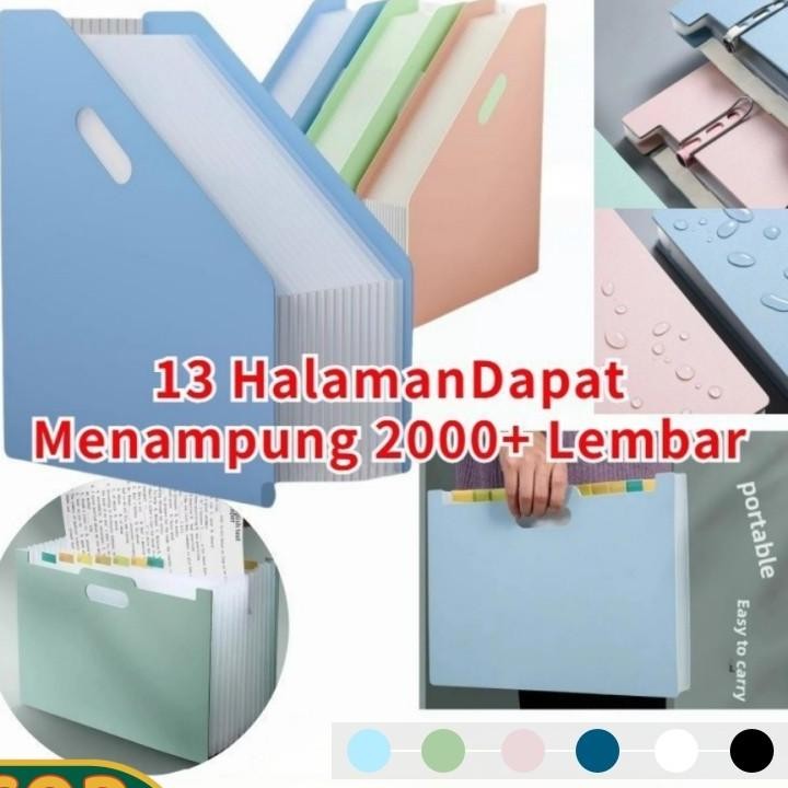 

Sutangtemplate File Standing A4 File Folder Document Bag Tas Document File 13 Sekat Free Stiers Desktop Tas File Penyimpanan Vertikal Kapasitas Besar Sekolah Kantor Pelajar Berkas Kertas Folder Organizer