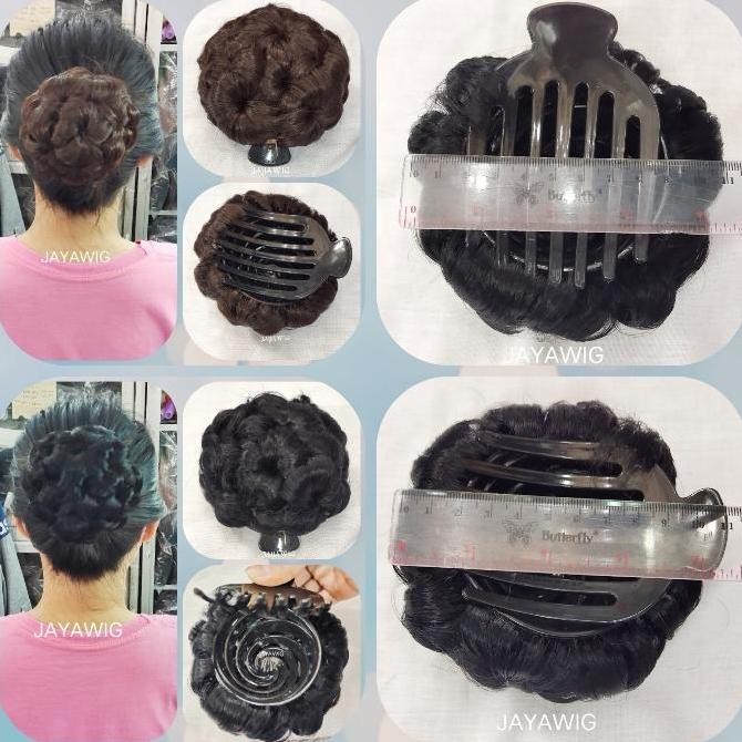 Sanggul Rambut Modern Jepit Rambut Buat Sanggul Instan
