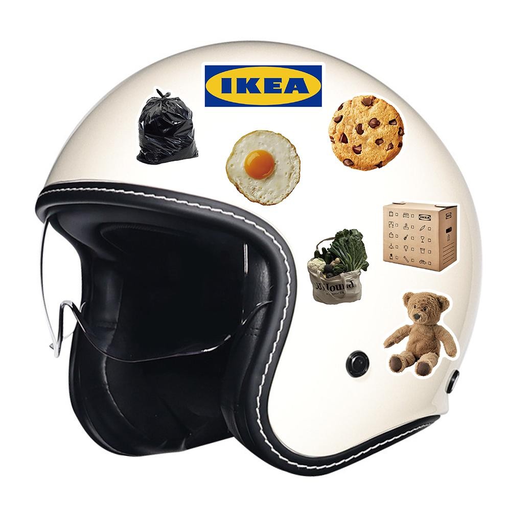 

Stiker Set Stiker Paket Hot Korea INS gaya Stiker ikea hitam dan putih lucu Anti Air Stikers Berperekat Waterproof sticker decal buat Motor Helm Buku Journal Koper Casing HP Laptop Botol Minum DC-11