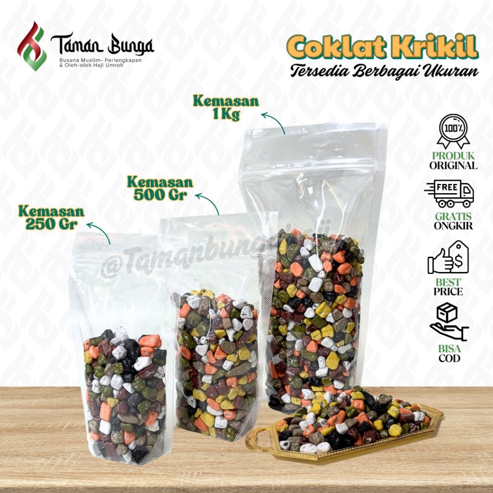 

Coklat Krikil / Coklat Batu Arab / Oleh Oleh Haji Umroh / 1Kg