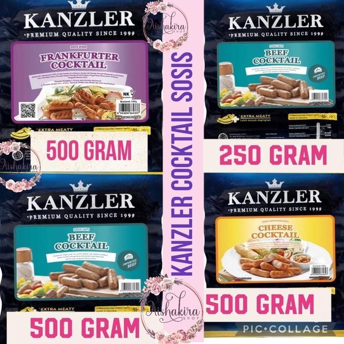 

Ff Kanzler Beef Cocktail Sosis 500 Gram