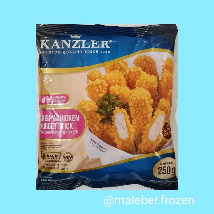 

Ff Kanzler Chicken Nugget Crispy Stick 250Gr