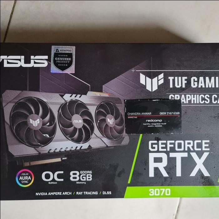PV VGA ASUS TUF GAMING GeForce RTX 3070 / RTX3070 OC 8GB GDDR6