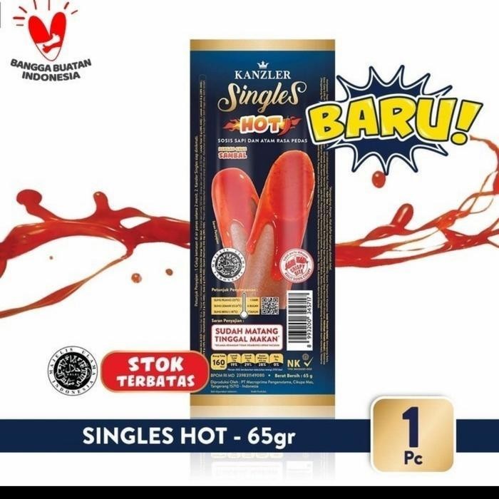 

Rps Sosis Kanzler Singles Hot 65Gr / Sosis Kanzler Pedas