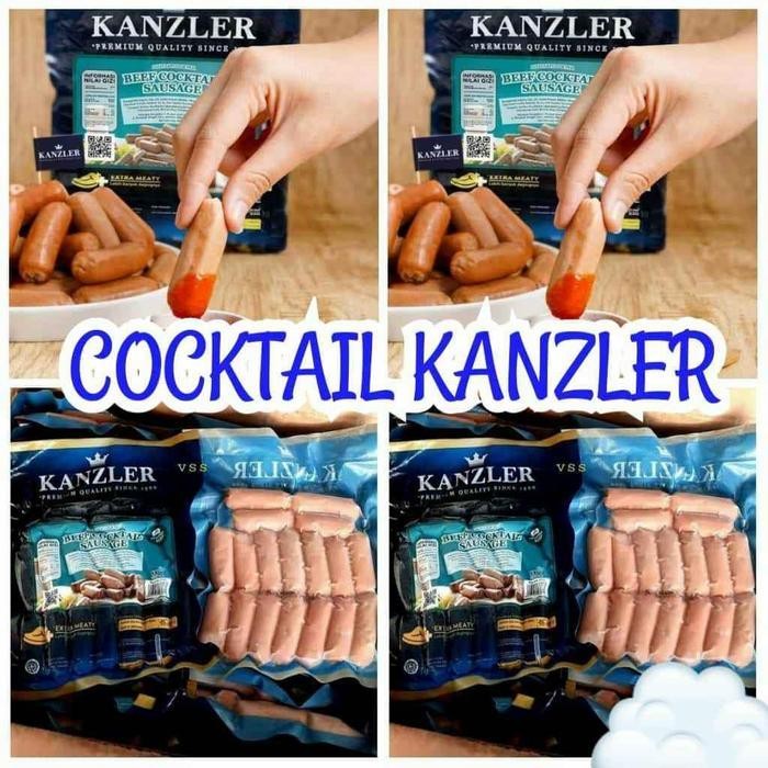 

Ff Sosis Kanzler Beef Cocktail 250Gr