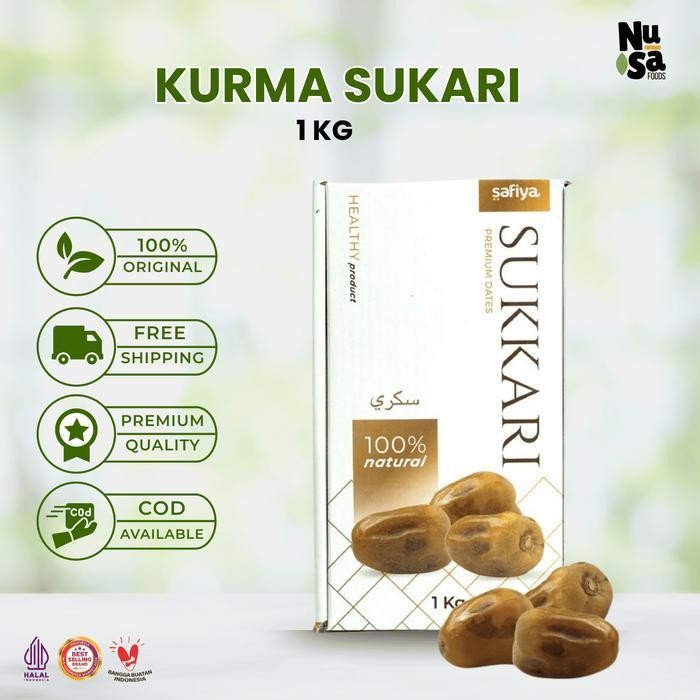 

Rps Kurma Sukari Safiya 1 Kg Kurma Raja Lembut Legit Premium - 1 Kg