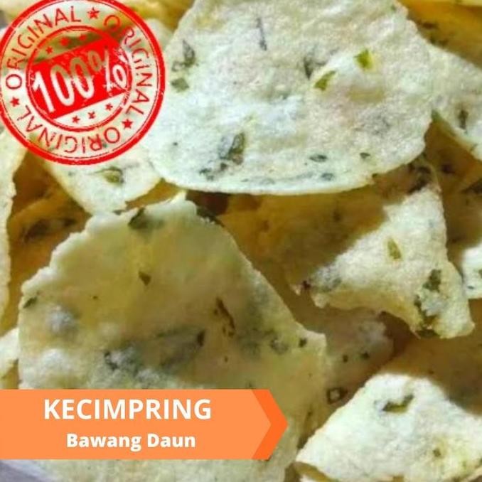 

RPS Kecimpring Singkong Bawang Daun 1 KG Comring Cemilan / Food / Snack Makanan