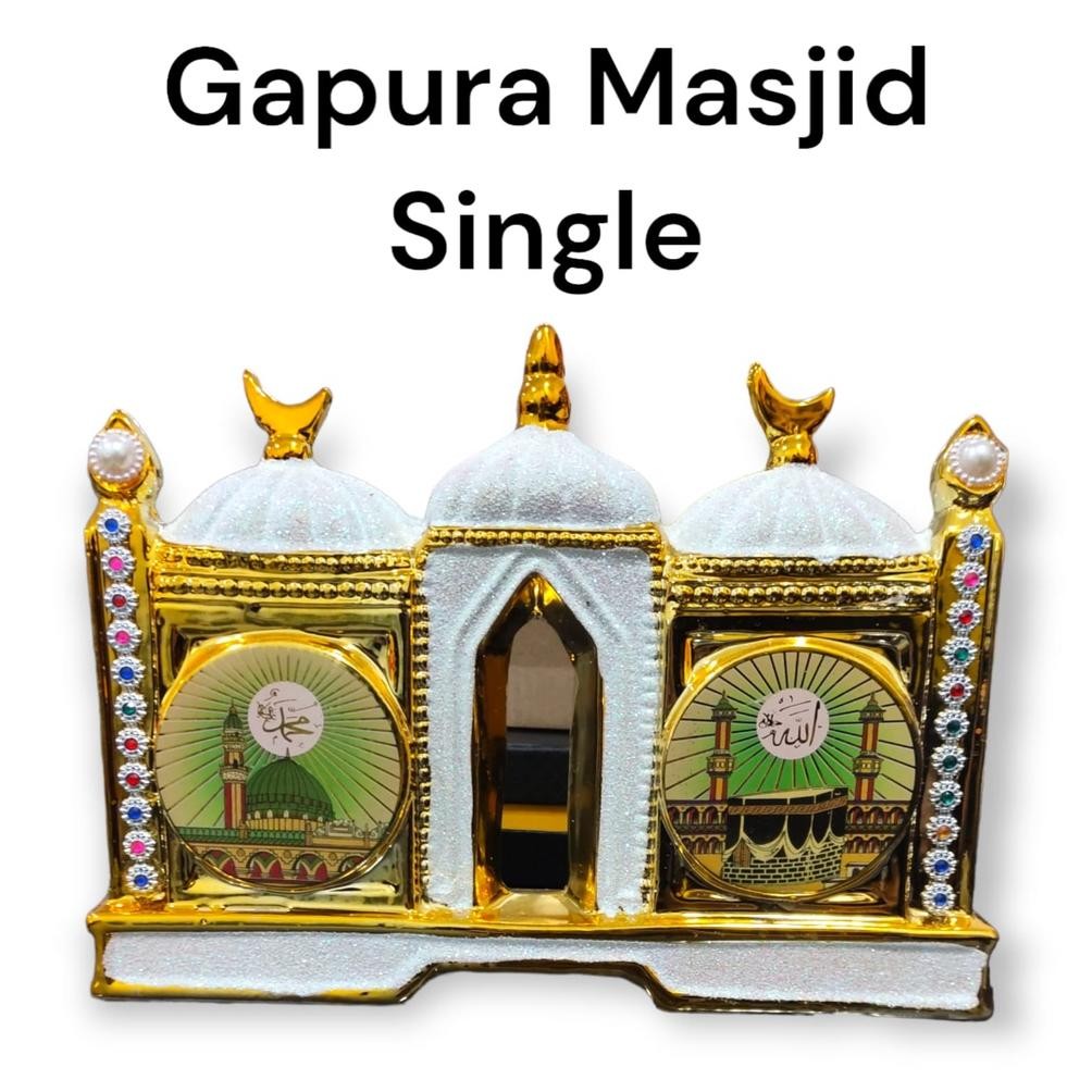 Terlaris Hhs Pajangan Keramik Gapura Masjid Single Allah Muhammad