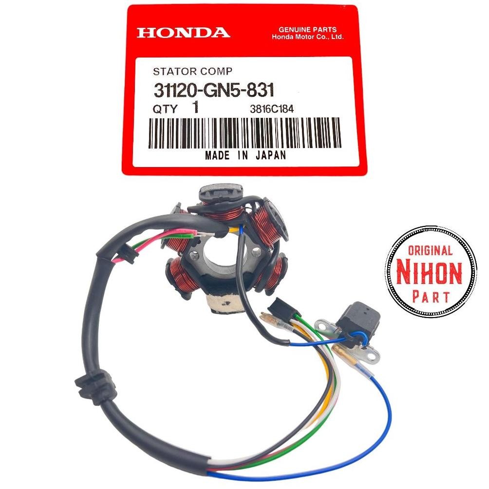 New Spull Assy Honda Grand / Impressa / Astrea Grand / Stator Comp Spull Grand Original Honda Gn5 Np